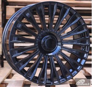 Ratlankis R20x9.5  5X112  ET  35  66.6  I0313  (BY1785)  Gloss Black (GB)  For MER  (Z1)  ()