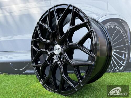 Ratlankis R18x8  5X160  ET  50  65.1  I0319  (IN-LD1)  Black (BL)  For RACIN  (A)  (Vossen Style Gloss Black (max 1100kg))