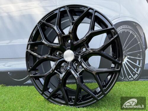 Ratlankis R18x8  5X160  ET  50  65.1  I0319  (IN-LD1)  Black (BL)  For RACIN  (P2)  (Vossen Style Gloss Black (max 1100kg))