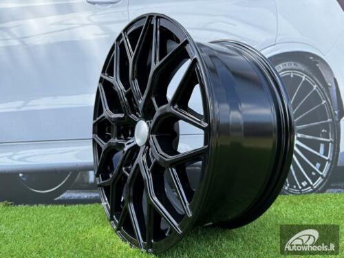 Ratlankis R18x8  5X160  ET  50  65.1  I0319  (IN-LD1)  Black (BL)  For RACIN  (P2)  (Vossen Style Gloss Black (max 1100kg))