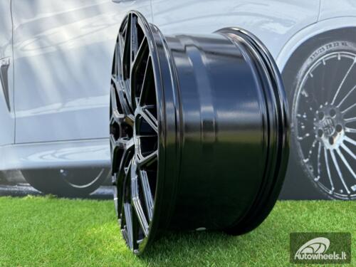 Ratlankis R18x8  5X160  ET  50  65.1  I0319  (IN-LD1)  Black (BL)  For RACIN  (P2)  (Vossen Style Gloss Black (max 1100kg))