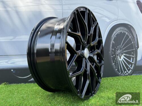 Ratlankis R18x8  5X160  ET  50  65.1  I0319  (IN-LD1)  Black (BL)  For RACIN  (P2)  (Vossen Style Gloss Black (max 1100kg))