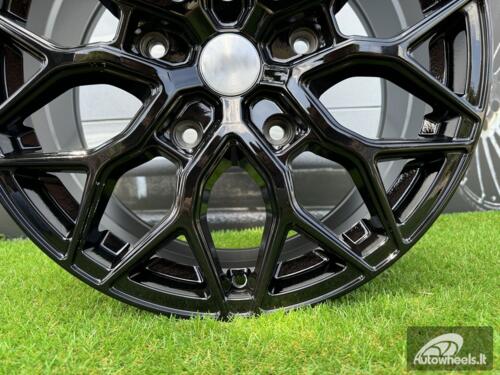 Ratlankis R18x8  5X160  ET  50  65.1  I0319  (IN-LD1)  Black (BL)  For RACIN  (P2)  (Vossen Style Gloss Black (max 1100kg))