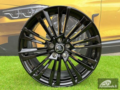 Ratlankis R18x8  5X112  ET  44  57.1  I0361  Black (BL)  For SKODA  (K7)