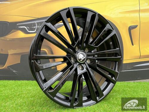 Ratlankis R18x8  5X112  ET  44  57.1  I0361  Black (BL)  For SKODA  (K7+K8)
