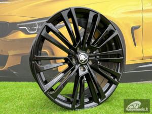 Ratlankis R18x8  5X112  ET  44  57.1  I0361  Black (BL)  For SKODA  (K7+K8)