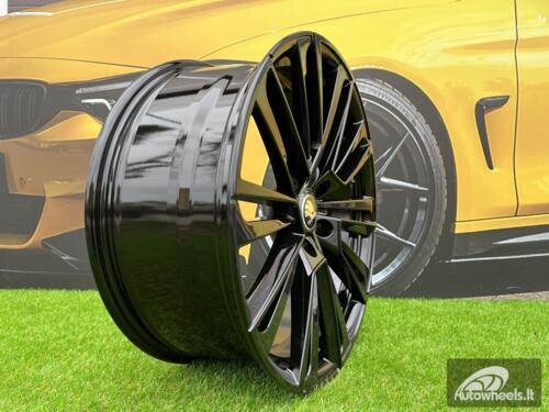 Ratlankis R19x8  5X112  ET  44  57.1  I0361  Black (BL)  For SKODA  (P1)