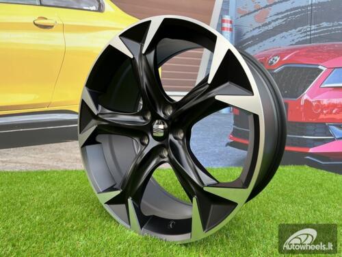 Ratlankis R19x8.5  5X112  ET  40  57.1  I5163  Black Polished Half Matt (MBHM)  For CUPRA  (Z5)