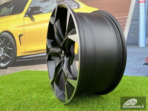 Ratlankis R19x8.5  5X112  ET  40  57.1  I5163  Black Polished Half Matt (MBHM)  For CUPRA  (Z5+P2)