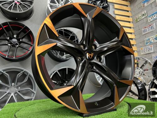 Ratlankis R19x8.5  5X112  ET  40  57.1  I5163  Black Polished Half Matt Cooper (MBHMC)  For CUPRA  (P2+P1)