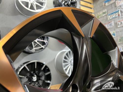 Ratlankis R19x8.5  5X112  ET  40  57.1  I5163  Black Polished Half Matt Cooper (MBHMC)  For CUPRA  (P2+P1+Z5)