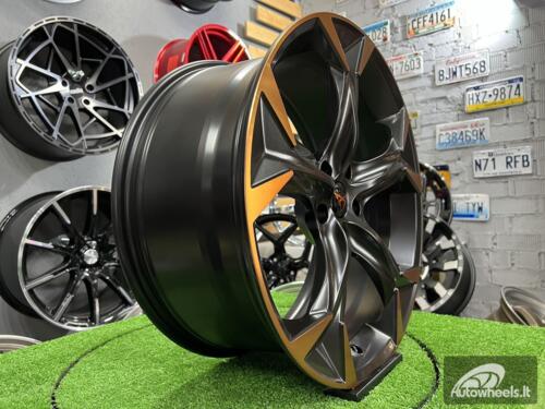 Ratlankis R20x8.5  5X112  ET  40  57.1  I5163  (IV230142)  Black Polished Half Matt Cooper (MBHMC)  For CUPRA  (P2)