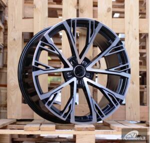 Ratlankis R19x8.5  5X112  ET  40  66.5  I5170  Black Polished (MB)  For AUD  (P1)  (New Model)