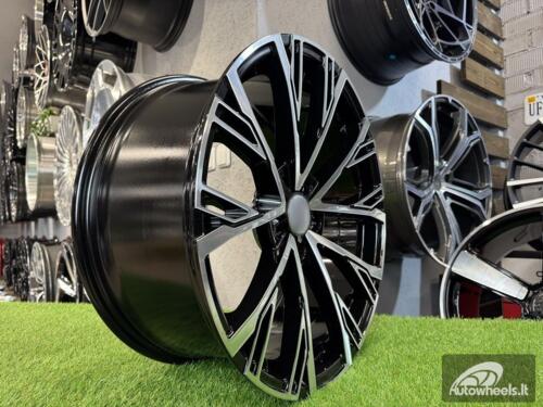 Ratlankis R19x8.5  5X112  ET  40  66.5  I5170  Black Polished (MB)  For AUD  (P1)  (New Model)