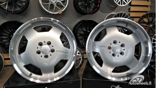 Ratlankis R16x7.5  5X112  ET  35  66.6  I5270  Silver+Polished Lip (SP)  For MER  (P2)  (MONOBLOCK Style)