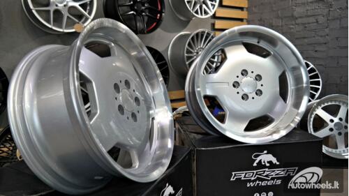 Ratlankis R16x7.5  5X112  ET  35  66.6  I5270  Silver+Polished Lip (SP)  For MER  (P2)  (MONOBLOCK Style)