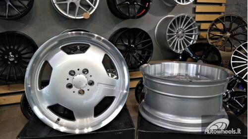 Ratlankis R16x7.5  5X112  ET  35  66.6  I5270  Silver+Polished Lip (SP)  For MER  (P2)  (MONOBLOCK Style)