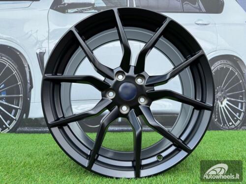 Ratlankis R18x8  5X108  ET  45  63.4  I5406  Black Matt (BM)  For FORD  (P1)