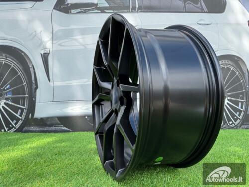 Ratlankis R18x8  5X108  ET  45  63.4  I5406  Black Matt (BM)  For FORD  (P1)