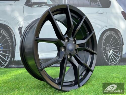 Ratlankis R18x8  5X108  ET  45  63.4  I5406  Black Matt (BM)  For FORD  (P1)