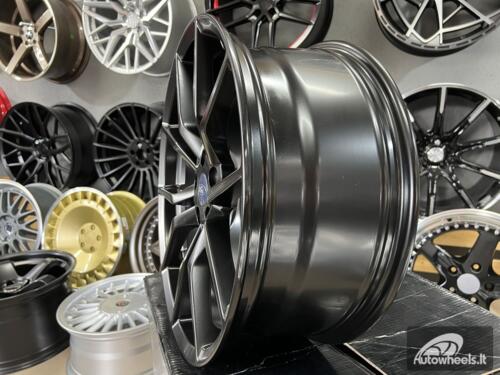 Ratlankis R18x8  5X108  ET  45  63.4  I5406  Black Matt (BM)  For FORD  (P1)