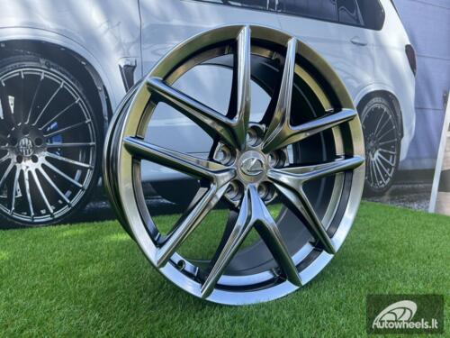 Ratlankis R18x8  5X114.3  ET  40  60.1  I5435  Hyper Black (HB)  For LEX  (K8)