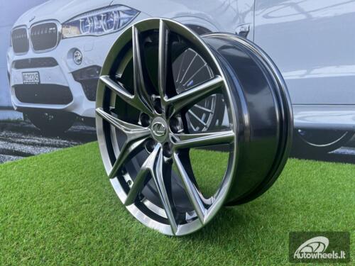 Ratlankis R18x8  5X114.3  ET  40  60.1  I5435  Hyper Black (HB)  For LEX  (K8)