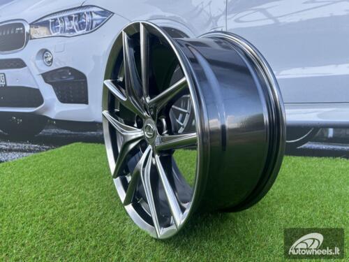 Ratlankis R18x8  5X114.3  ET  40  60.1  I5435  Hyper Black (HB)  For LEX  (K8)