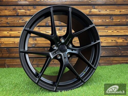 Ratlankis R19x9.5  5X120  ET  38  72.6  I5484  Black Half Matt (BLHM)  For BMW  (K7+P)  (Rear+Front)