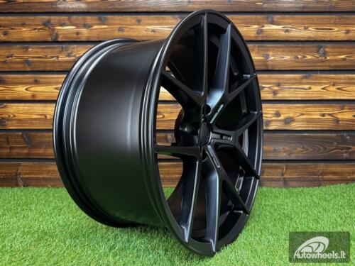 Ratlankis R19x9.5  5X120  ET  38  72.6  I5484  Black Half Matt (BLHM)  For BMW  (K7+P)  (Rear+Front)