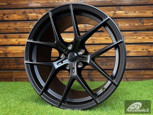 Ratlankis R19x9.5  5X120  ET  38  72.6  I5484  Black Half Matt (BLHM)  For BMW  (K7+P)  (Rear+Front)
