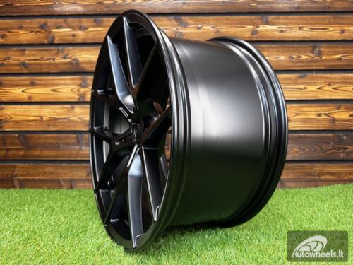Ratlankis R19x9.5  5X120  ET  38  72.6  I5484  Black Half Matt (BLHM)  For BMW  (K7+P)  (Rear+Front)