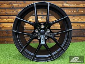Ratlankis R19x9.5  5X120  ET  38  72.6  I5484  Black Half Matt (BLHM)  For BMW  (K7+P)  (Rear+Front)