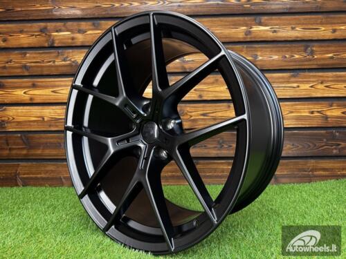 Ratlankis R19x8.5  5X120  ET  35  72.6  I5484  Black Half Matt (BLHM)  For BMW  (P)  (Rear+Front)