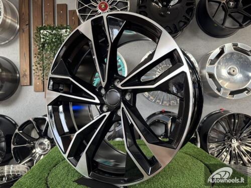 Ratlankis R19x8.5  5X112  ET  32  66.5  I5493  Black Polished (MB)  For AUD  (Z6+K7)