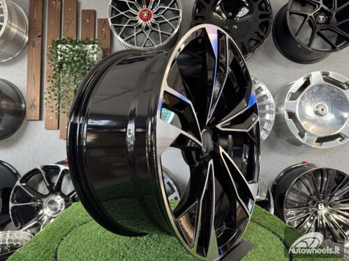 Ratlankis R19x8.5  5X112  ET  32  66.5  I5493  Black Polished (MB)  For AUD  (Z6+K7)