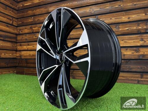 Ratlankis R19x8.5  5X112  ET  32  66.5  I5493  Black Polished (MB)  For AUD  (Z6+K7)