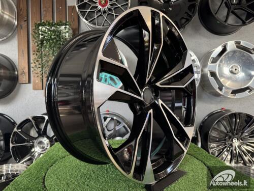 Ratlankis R20x9  5X112  ET  34  66.5  I5493  Black Polished (MB)  For AUD  (K7+P2)