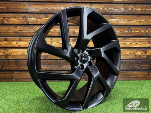 Ratlankis R22x9  5X108  ET  45  63.3  I5494  Black Half Matt (BLHM)  For LAND  (A)