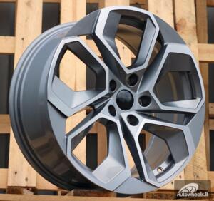 Ratlankis R18x8  5X112  ET  42  57.1  I5561  Grey Polished (MG)  For SKODA  (Z5)