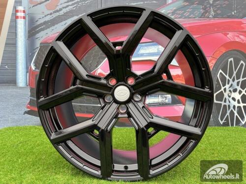 Ratlankis R23x10  5X120  ET  45  72.6  I5562  Black (BL)  For LAND  (K7+Z5)  (Gloss Black)