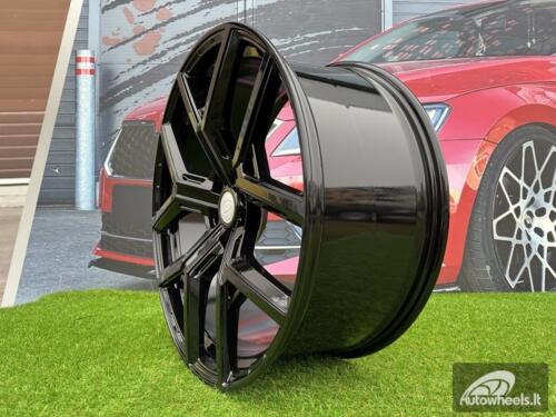 Ratlankis R23x10  5X120  ET  45  72.6  I5562  Black (BL)  For LAND  (K7+Z5)  (Gloss Black)