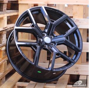 Ratlankis R23x10  5X120  ET  45  72.6  I5562  Black (BL)  For LAND  (K7+Z5)  (Gloss Black)