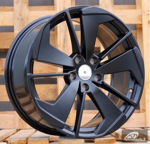 Ratlankis R18x8  5X112  ET  45  57.1  I5579  Black Half Matt (BLHM)  For SKODA  (P1)