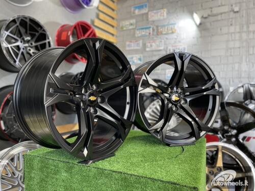 Ratlankis R20x10  5X120  ET  20  66.9  I5580  Black Half Matt (BLHM)  For CHEVR  (K7+Z6)  (CAMARO (Rear+Front))