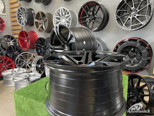 Ratlankis R20x10  5X120  ET  20  66.9  I5580  Black Half Matt (BLHM)  For CHEVR  (K7+Z6)  (CAMARO (Rear+Front))