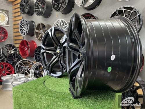 Ratlankis R20x10  5X120  ET  20  66.9  I5580  Black Half Matt (BLHM)  For CHEVR  (Z6)  (CAMARO (Rear+Front))