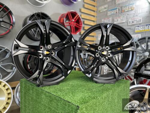 Ratlankis R20x10  5X120  ET  20  66.9  I5580  Black Half Matt (BLHM)  For CHEVR  (Z6)  (CAMARO (Rear+Front))