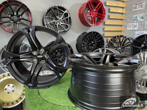 Ratlankis R20x11  5X120  ET  43  66.9  I5580  Black Half Matt (BLHM)  For CHEVR  (Z6)  (CAMARO (Rear+Front))