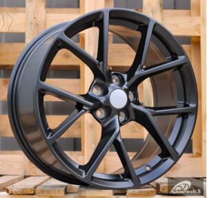 Ratlankis R18x8  5X108  ET  45  63.4  I5602  Black Half Matt (BLHM)  For FORD  (P1)  (New Model)